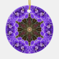 African Violet Ornamant