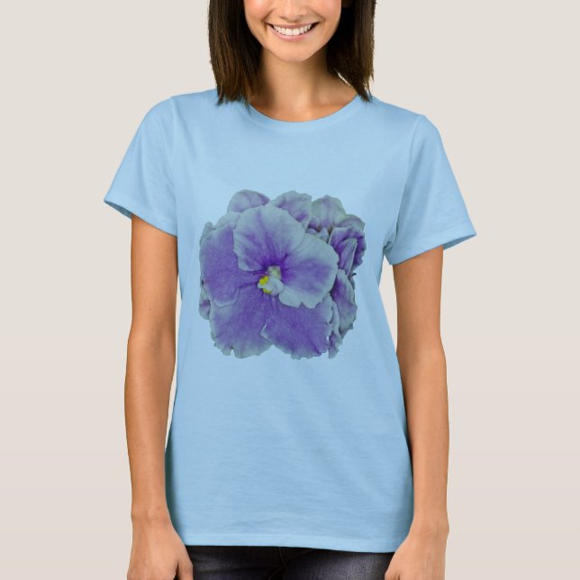 African Violet Purple T-Shirt (Front)