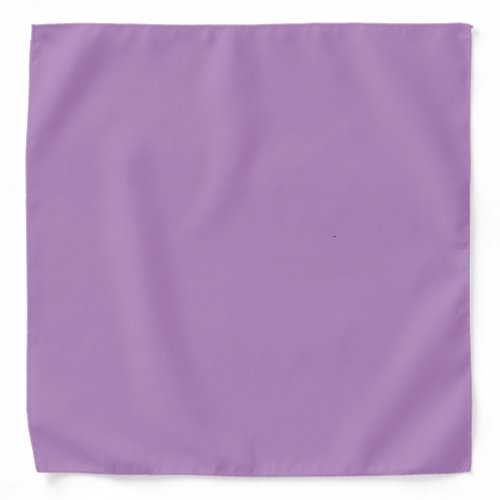 African violet  solid color  bandana