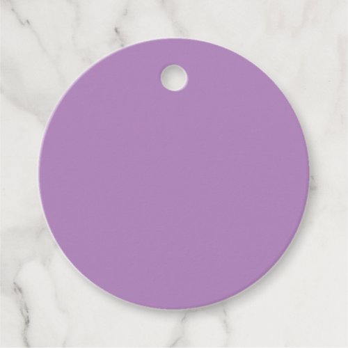 African violet  solid color  favor tags