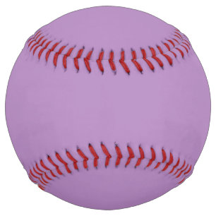 African violet  (solid color)  softball