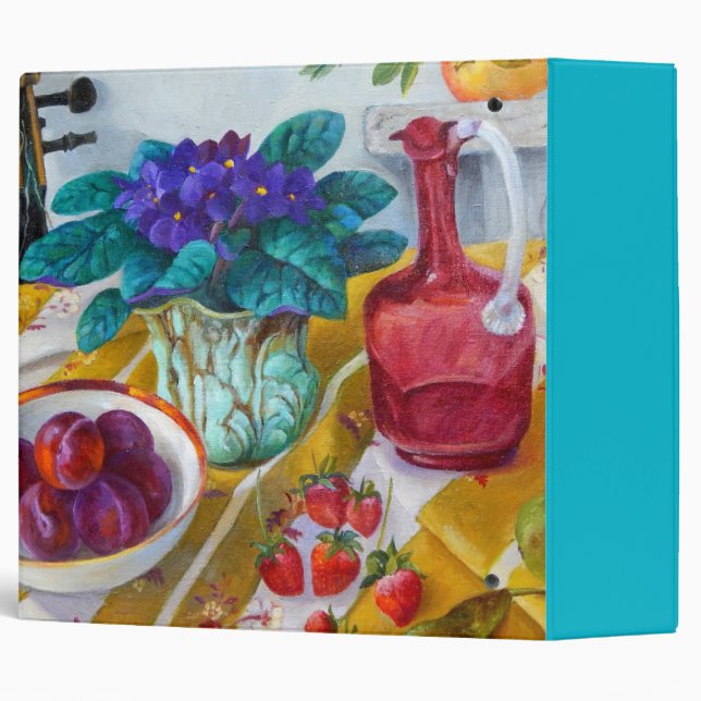 African Violets 2012 3 Ring Binder (Back/Spine)