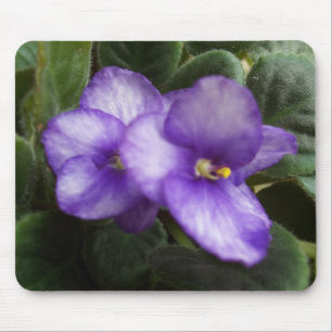 African Violets Mousepad