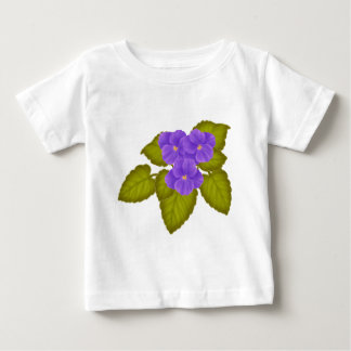 African Violets Purple Childrens T-Shirt