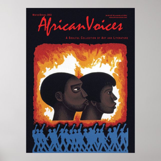 African Voices 20th Anniversary Poster (Front)