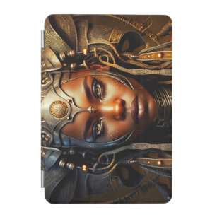 African Warrior Princess Afrofuturism Render iPad Mini Cover