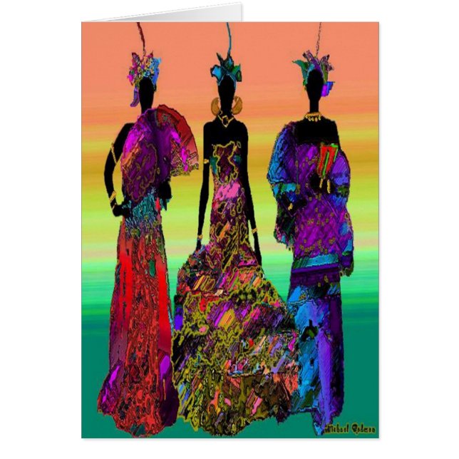 African Wedding Cards (Front)