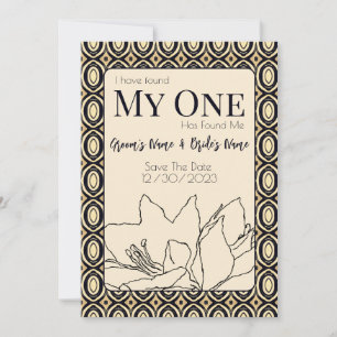 African Wedding Save The Date