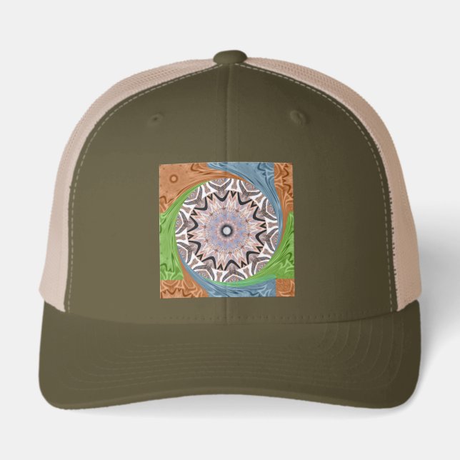 African Whirl Art Print (Front)