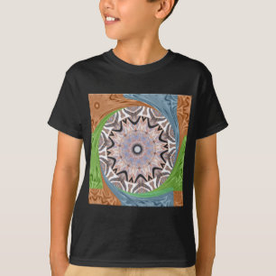 African Whirl Art Print T-Shirt