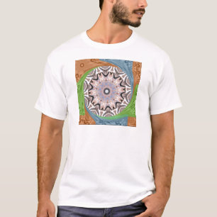 African Whirl Art Print T-Shirt