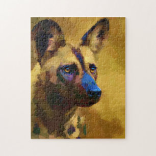 African Wild Dog Jigsaw Puzzle