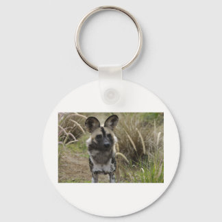 African Wild Dog Keychain