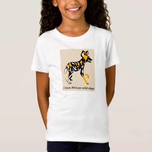 African Wild DOG_ Painted dog_ African wildlife T_Shirt