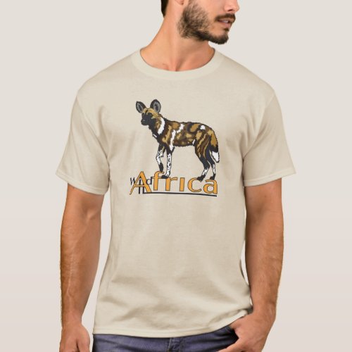 African wild dog T_Shirt
