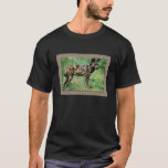 African Wild Dog T-shirt at Zazzle