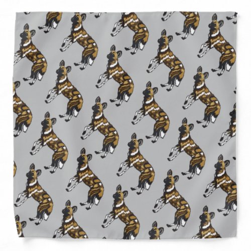 African wild dog Wild Africa Bandana