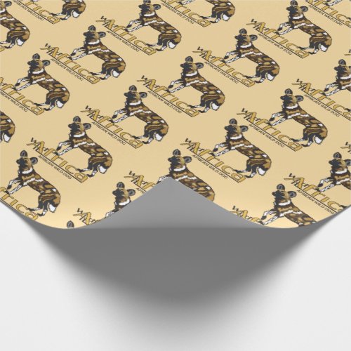 African wild dog Wild Africa Wrapping Paper