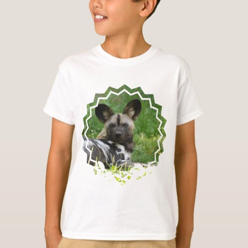 African Wild Dog Youth T_Shirt
