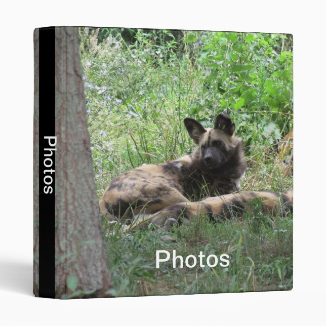 African Wild Dogs Binder (Front/Spine)