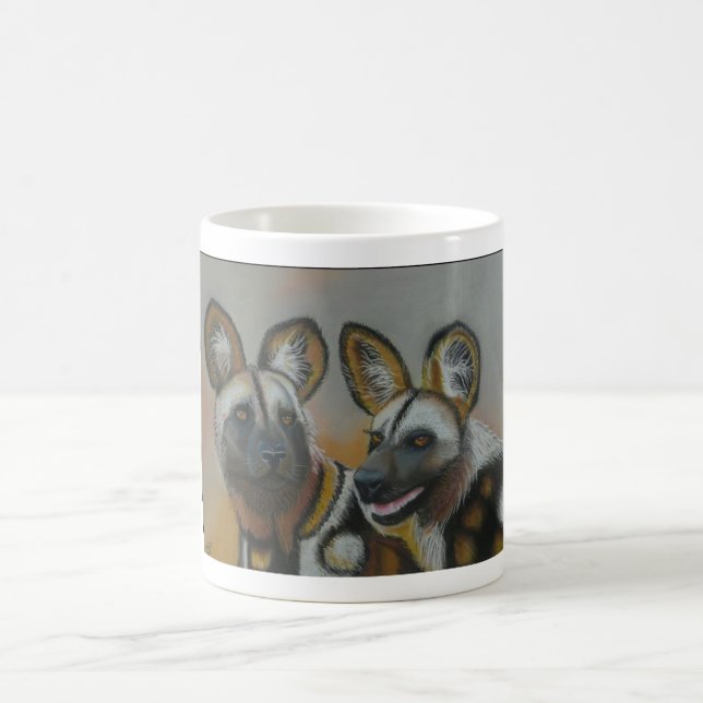 African Wild Dogs Mug (Center)
