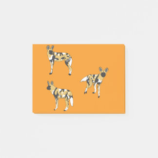 African Wild Dogs Post-it Notes