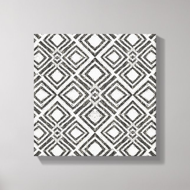 African Wild Pattern Canvas Print (Front)