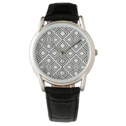 African Wild Pattern Watch