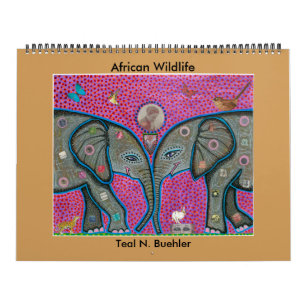African Wildlife Calendar