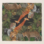 African wildlife Chiffon Scarf<br><div class="desc">African wildlife Chiffon Scarf</div>