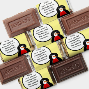 African Wildlife Penguin Personalized Gift Hershey's Miniatures