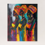 African Woman Puzzle<br><div class="desc">African woman puzzle</div>