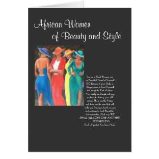 African Women Cards