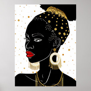 African Women Poster Art