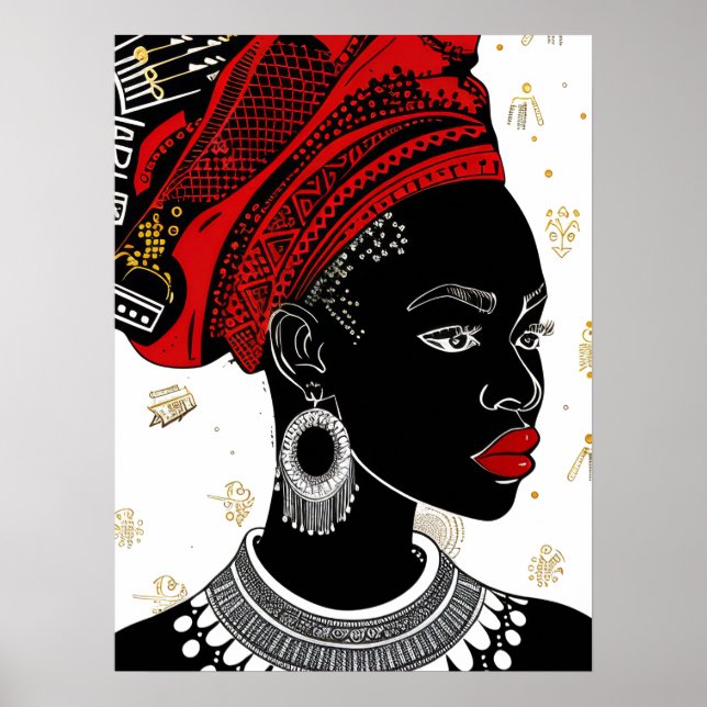 African Women Poster Art  (Front)
