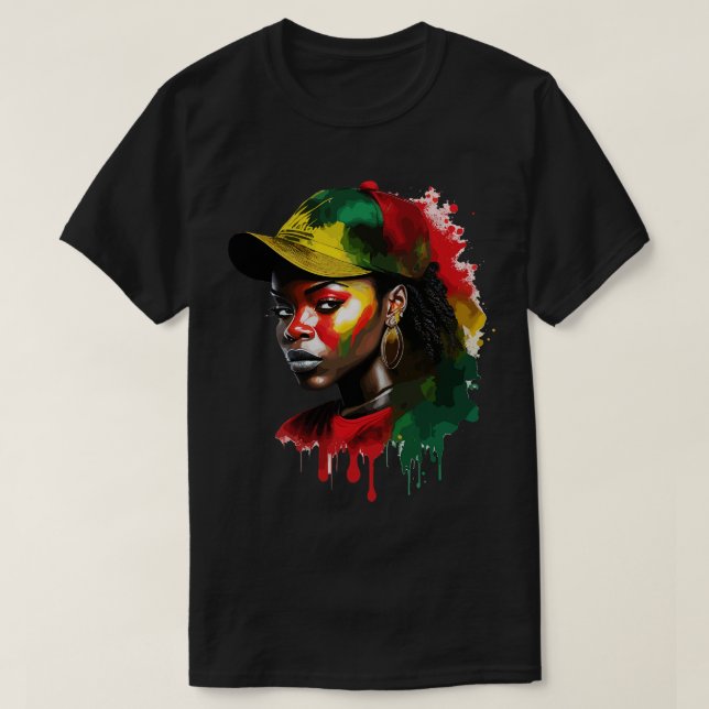 African women T-Shirt (Design Front)