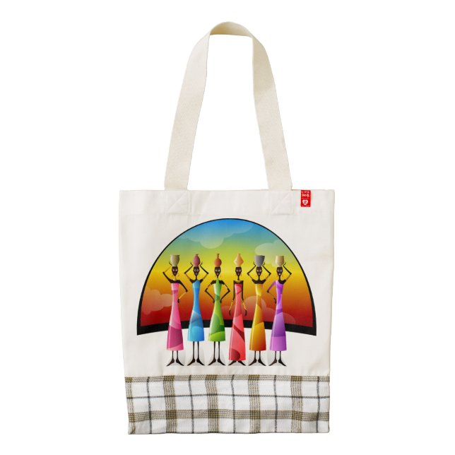 African Women Tote Bag (Back)