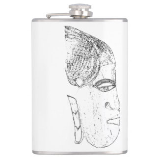 african women's head design flask