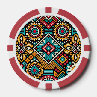 Africana Vibrance Essence Poker Chips