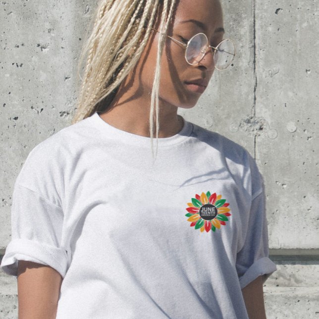AfricanAmerican Black History Juneteenth Sunflower T-Shirt (Creator Uploaded)