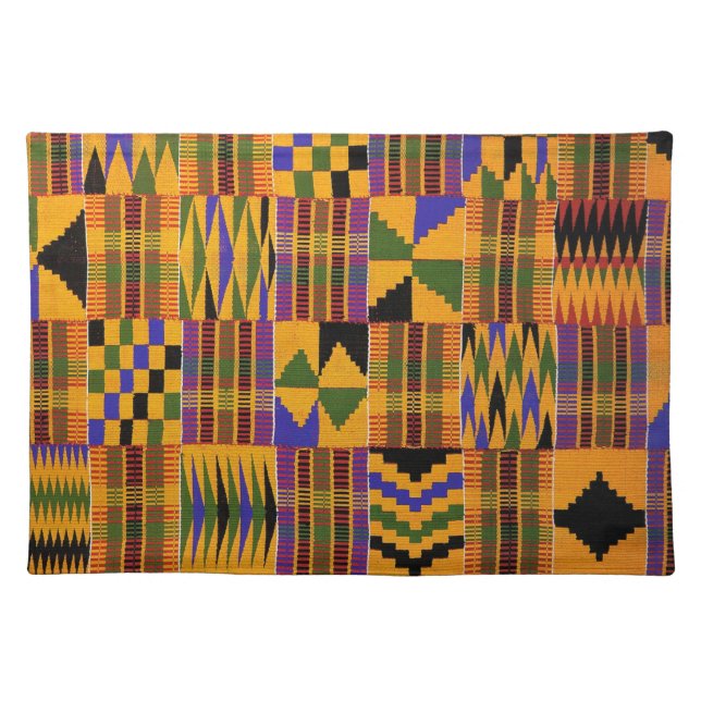 Africankoko Custom Kwanzaa Cloth Placemat (Front)