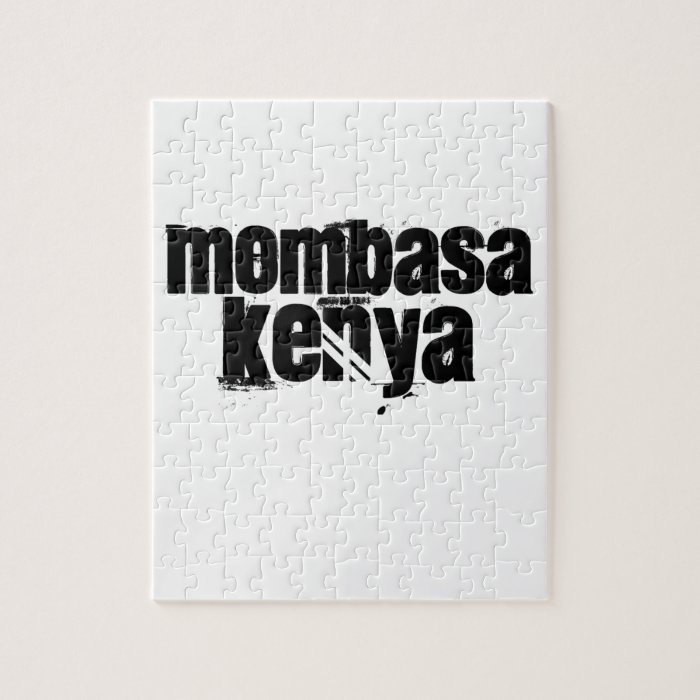 Africankoko Custom Mombasa, Kenya Jigsaw Puzzles