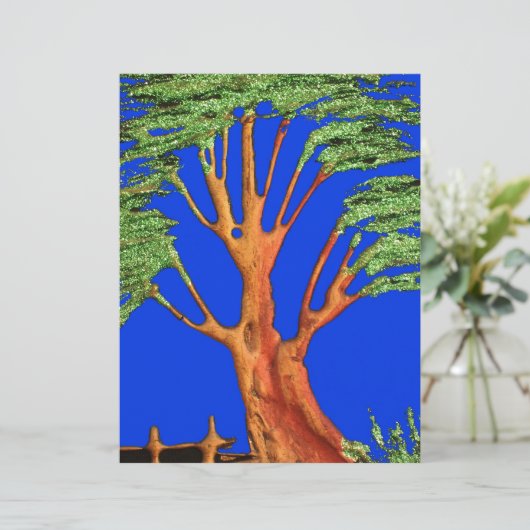 Africa's Acacia Beauty: Serengeti Serenity. (Standing Front)