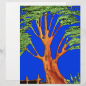 Africa's Acacia Beauty: Serengeti Serenity. (Front/Back)