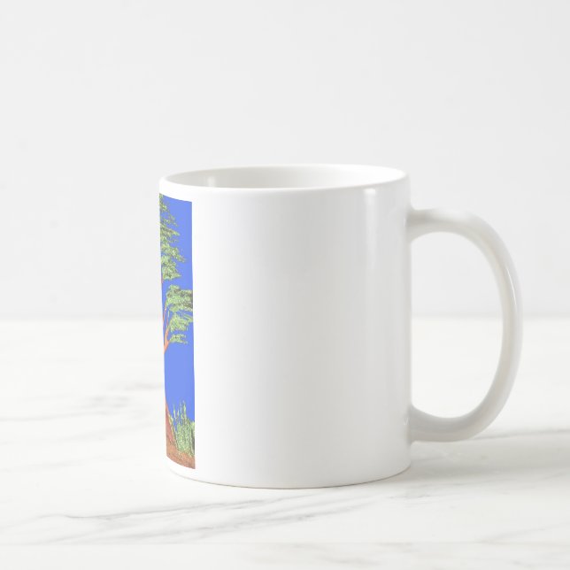 Africa's Acacia Beauty: Serengeti Serenity. Coffee Mug (Right)