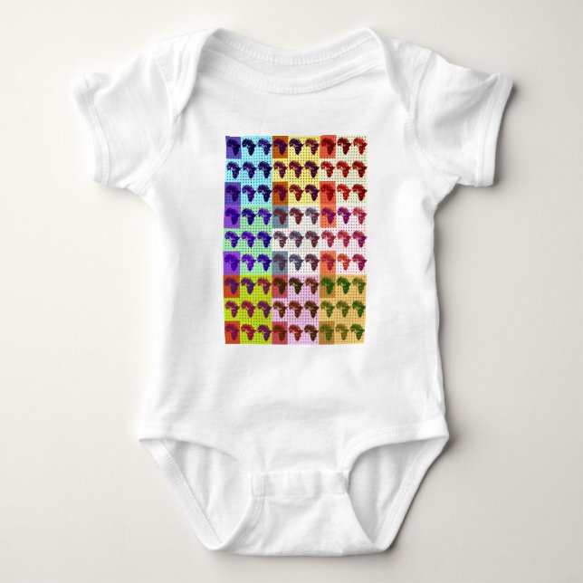 Africas Baby Bodysuit (Front)
