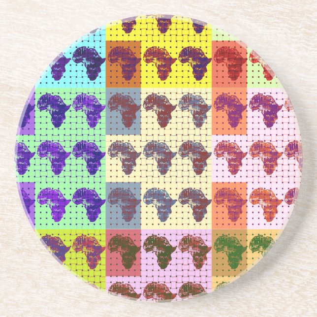 Africas Drink Coaster (Front)