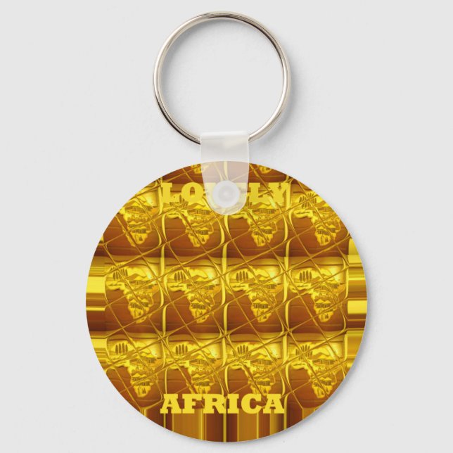 Africa's Golden Promise Keychain (Front)