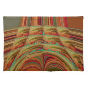 AfricaTradition Hakuna Matata Mountain Ethnic Moti Placemat