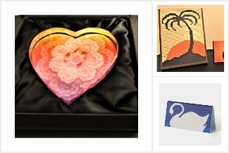 AfriCreations FREE STANDING ART * Crochet & DIY